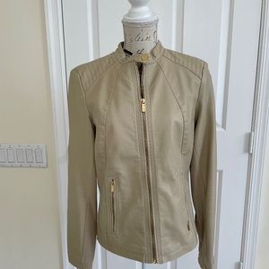 Calvin Klein Faux Leather Jacket - M